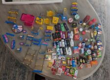  Lote de 123 carrinhos e displays miniaturas de brinquedos de supermercado para alimentos mini marcas OURO A-1  comprar usado  Enviando para Brazil