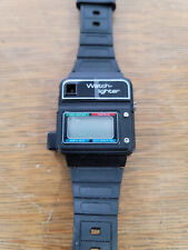 Encendedor de reloj digital vintage Protime llama de pulsera piezo década de 1980 (sin probar) EWL-8802 segunda mano  Embacar hacia Argentina