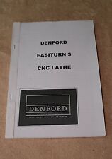 Denford easiturn cnc for sale  MANSFIELD