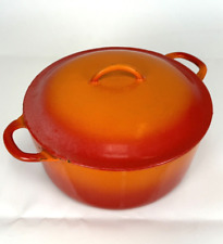 Descoware orange flame for sale  Poulsbo