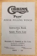 Gibbins pilot power for sale  BRIDPORT