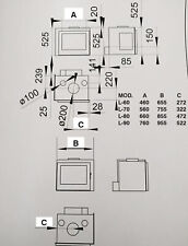 Inserto per camino usato  Ospitaletto