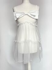 White babydoll bow for sale  LONDON