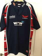 Scarlets rugby shirt for sale  AMMANFORD