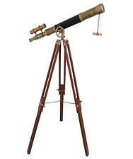 27" Cannocchiale da terra in ottone nautico antico telescopio Astro a... comprar usado  Enviando para Brazil