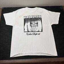 Vintage Male Strip Club Shirt XL Fifty Shades Of Grey Las Vegas Thrash Burnout for sale  Shipping to South Africa