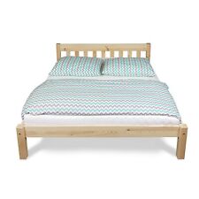 Łóżko podwójne 160x200 drewniane PINO, kolor sosnowy + stelaż, Meble Doktór na sprzedaż  PL