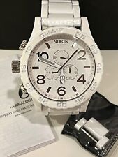 Usado, NOVO Relógio 51-30 Todo Branco Prata Chrono A083-1255 A0831255 Genuíno Nix comprar usado  Enviando para Brazil