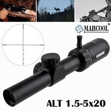 Mira telescópica de rifle MARCOOL ALT 1.5-5x20 SFP caça tática LPVO mil pontos comprar usado  Enviando para Brazil