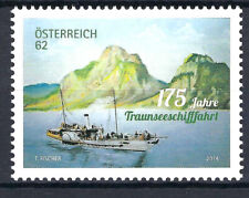 Österreich 2014: postfrisch MiNr.: AT 3136; ANK:3165 175 Jahre Traunsee-Schiff na sprzedaż  Wysyłka do Poland