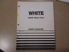 White 3408 planter parts manual, used for sale  New Castle