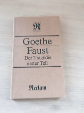 Goethe faust tragödie gebraucht kaufen  Blankenburg