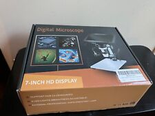7" HD Display Digital Microscope (New) open box, used for sale  Shipping to South Africa