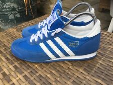 Adidas Dragon Trainers Men's UK Size 5.5 Blue White 2016 Originals, used for sale  Shipping to South Africa