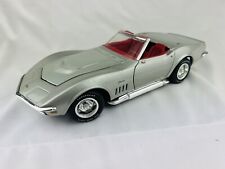 REVELL 1969 CHEVROLET CORVETTE 427 STINGRAY ESCALA 1:18 PRATA FUNDIDO DANIFICADO!!, usado comprar usado  Enviando para Brazil