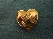 The Variety Club Gold Heart Metal Badge Dove for sale  UK
