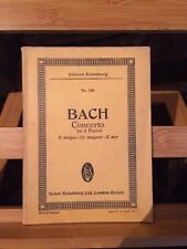 Bach concerto piano d'occasion  Rennes