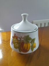 Used, Royal Norfolk Lidded Pot  Fruit Pattern for sale  MARKET RASEN
