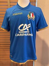 MACRON F.I.R. Camiseta deportiva italiana de rugby talla M. P17871 segunda mano  Embacar hacia Argentina