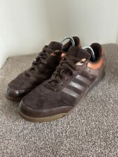 Adidas Originals Mens Trainers Size 11 Brown Leather Suede 019966 Retro Olympics for sale  Shipping to South Africa