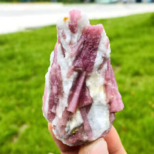 138 g de cristal de quartzo turmalina rosa natural espécime mineral cura reiki comprar usado  Enviando para Brazil