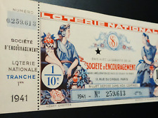 1941 loterie paris d'occasion  Saint-Étienne-au-Mont
