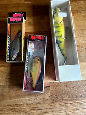 2 rattlin rapala  and 1 Salmo (?) fishing lures for sale  Shipping to South Africa