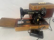 Vintage Singer 99K Electric Sewing Machine EM744292 1950's case & accessories for sale  Shipping to South Africa