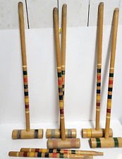 Vintage croquet wood for sale  Shipping to Ireland