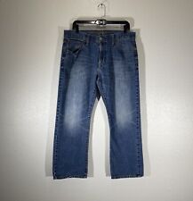 Calça jeans American Eagle bootcut masculina 34x30 azul bigode bota de algodão comprar usado  Enviando para Brazil