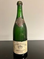 Very rare Krug Vintage Champagne 1962 Empty Wine Bottle, used for sale  Shipping to South Africa