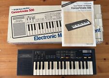 1980s Realistic Concertmate 500 Casio SK1 Sampling 32 teclado com manual e caixa, usado comprar usado  Enviando para Brazil