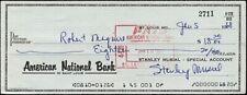 ***Cheque bancário autografado assinado por Stan Musial St Louis Cardinals PSA/DNA***, usado comprar usado  Enviando para Brazil