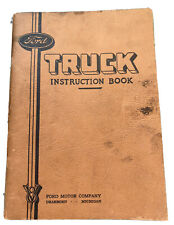 Camión Ford V-8 1934 de colección libro de instrucciones manual del propietario, historial del automóvil segunda mano  Embacar hacia Argentina