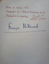 Corse. autographe françois d'occasion  Bastia-