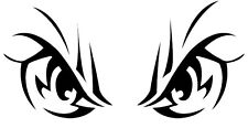 ANGRY BAD LOOKING EYES  CAR DECAL STICKER for sale  Shipping to South Africa