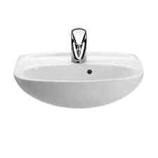 Bathroom Basin 1 Tap Hole Sink Roca Laura 450mm x 340mm Wall Hung Cloakroom for sale  Shipping to South Africa