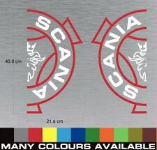 Scania window decals for sale  Shipping to Ireland