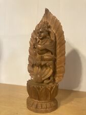 Carved wooden statue for sale  BRIGHTON