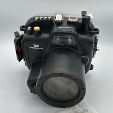 Waterproof Underwater Polaroid Housing Case For Canon 70D Camera with a 18-55mm , used for sale  Shipping to South Africa