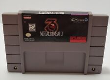 Mortal Kombat (Super Nintendo SNES, 1993) Autêntico, Apenas Carrinho de Jogo, Testado, usado comprar usado  Enviando para Brazil