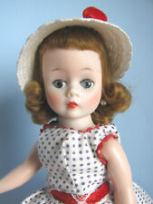 Vintage 9" Madame Alexander Cissette Doll-Original Tagged #909 1957 Dress & Hat , used for sale  Shipping to South Africa