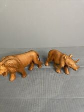 wooden carved african animals for sale  NORWICH