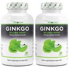 2x Ginkgo Biloba 6000mg 730 tabletek. Stężenie Ginko Gingo + analiza laboratoryjna na sprzedaż  Wysyłka do Poland