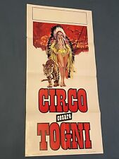 Circus circo togni for sale  Shipping to Ireland
