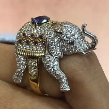 Qvc diamonique elephant for sale  Houston