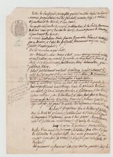 Document ancien manuscrit d'occasion  Aix-en-Provence-