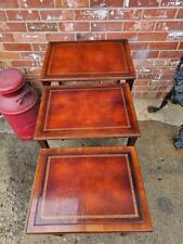 Vintage mahogany leather for sale  Richmond