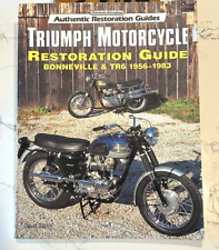 Guía de restauración de motocicletas Triumph David Gaylin 1997 Bonneville y TR6 segunda mano  Embacar hacia Argentina