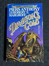 Libro de bolsillo Dragon's Gold 1987 de Piers Anthony & R Margroff en muy buen estado + 4,5 primera Tor segunda mano  Embacar hacia Argentina